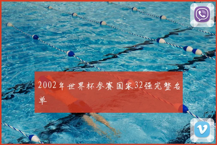 2002年世界杯参赛国家32强完整名单